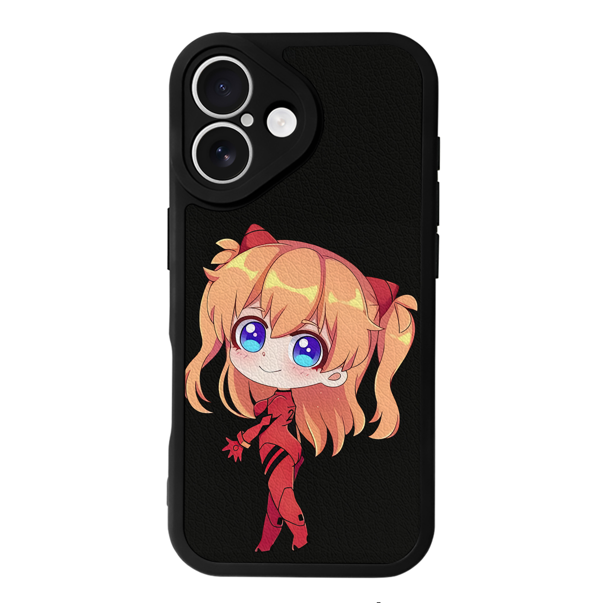 （画像用） EVA 新世紀エヴァンゲリオン 【iPhone 16シリーズ対応】シリコンスマホケース（レザー調） 材質：シリコン